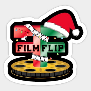 Film Flip Christmas Sticker